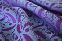 Chusta tkana Yaro Sling - Retro Berry Purple Mint Tencel