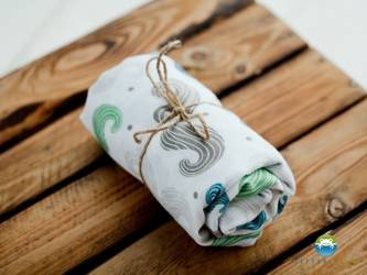 Pieluszka Bambusowa Little Frog - Handsome