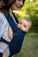 Nosidełko regulowane Qusy - Linen Navy