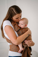 Nosidełko Kavka Handy Pro: Cinamon Braid Cotton/Tencel