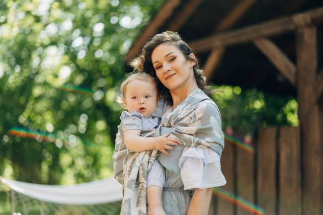 LennyLamb Ring Sling - Rainforest Serene