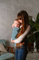 Nosidełko Kavka MultiAge Magnetic - Teal Linen