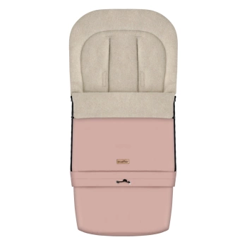 Zaffiro -  Regulowany wełniany śpiwór SleepGrow Aspen 0-36m - Baby Pink