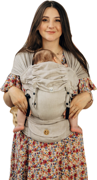 Nosidło hybrydowe LennyLamb - Peanut Butter