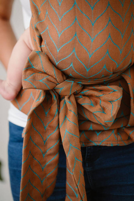 Half Buckle Kavka Handu Pro: Cinamon Braid Cotton/Tencel