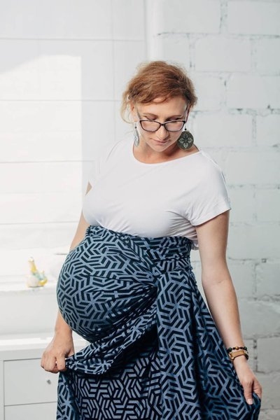 Chusta tkana Lenny Lamb - Kyanit