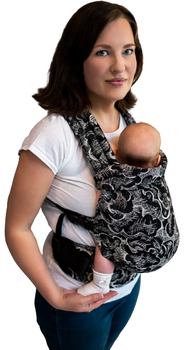 Nosidełko regulowane Qusy - Cartoon Sky Tar