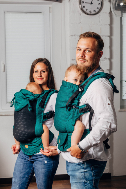 Lenny Lamb Baby carrier: LennyUpGrade Emerald
