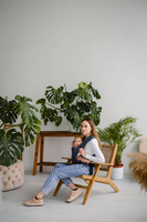 Nosidełko Kavka Handy - Ink Braid Cotton