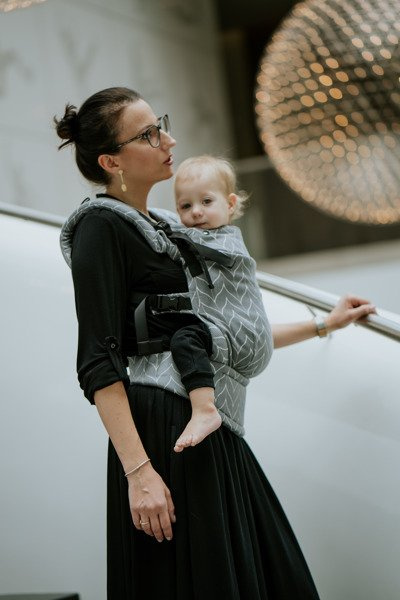 Nosidełko Kavka Multi-age owl braid