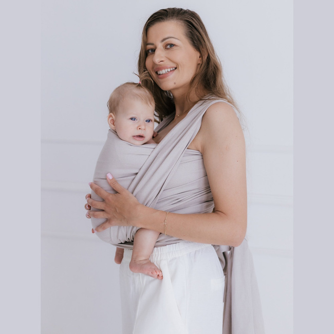 Woven wrap Zaffiro Be Close - Roma: Beige