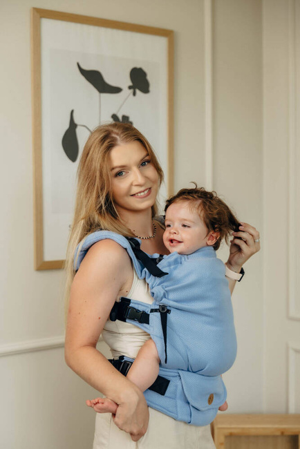 Ergonomiczne nosidełko regulowane - LennyUpGrade Pro: Polka Dots - Plot