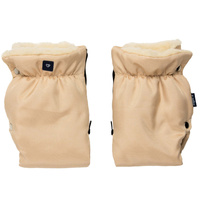 2w1 Premium Stroller Hand Muff - Light Beige