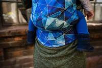 Nosidełko Kavka Multi-age sapphire watercolor