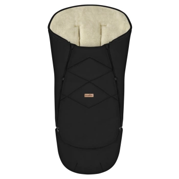 Zaffiro - Nordico EverGrow Wool Sleeping Bag Black