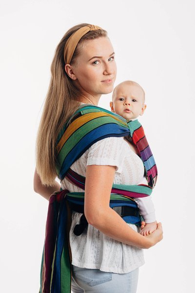 LennyHybrid Half Buckle Carrier - Carousel of Colors