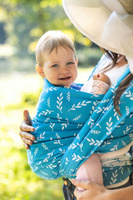 Be Lenka woven wrap - Leaves Azure