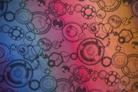 Chusta kółkowa Yaro Quantum Marbella Grad Black Tencel Linen