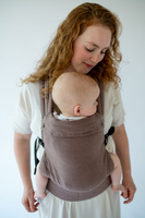 Baby Carrier Qusy Mini 2.0 - MOCHA MOUSSE LINEN