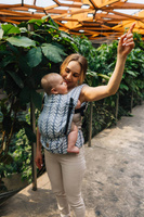 LennyLamb baby carrier LennyLight - Catkin Willow