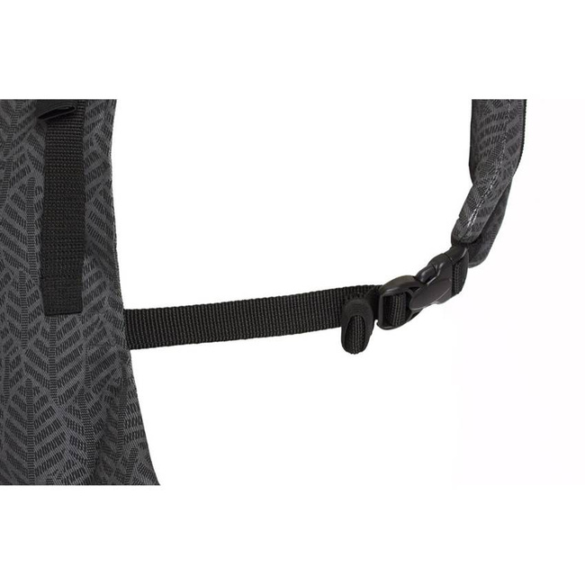 Zaffiro - Adjustable baby carrier Ergo Air Graphite Leaves