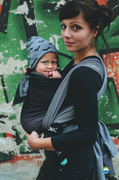 Woven wrap Little Frog Obsidian
