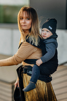 Nosidło hybrydowe LennyLamb - Pawi Ogon - Pitch Black