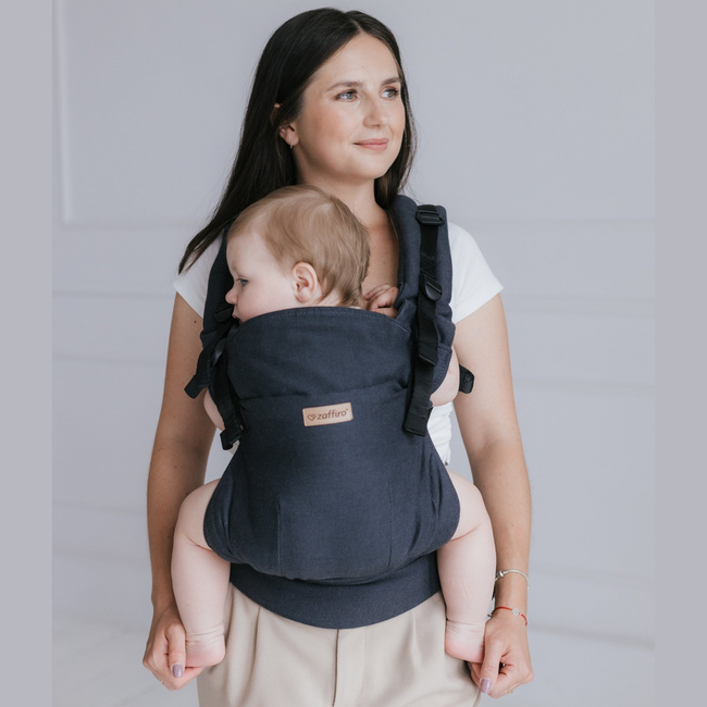 Zaffiro - baby carrier BabyGrow Roma: Anthracite