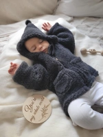 Zaffiro - Koc bawełniany Oslo 75x100cm ecru