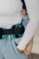 Nosidełko LennyLamb - LennyUpGrade: Jodełka Ombre Zielony