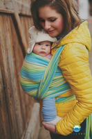 Chusta tkana Little Frog - Bambusowy Awenturyn