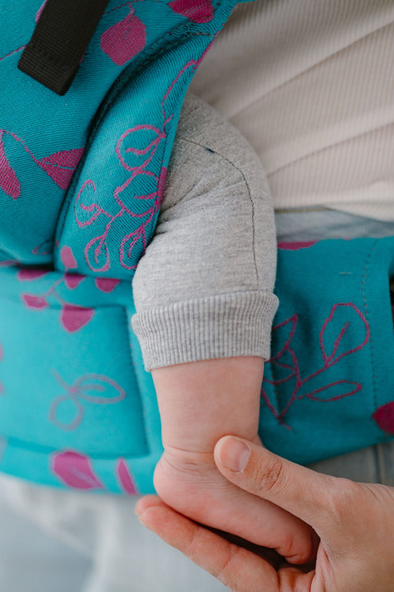 Baby carrier Kavka MultiAge Pro: Sakura Eucalyptus Cotton/Tencel