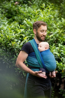 Chusta tkana EverySlings - Babyheart Mulberry