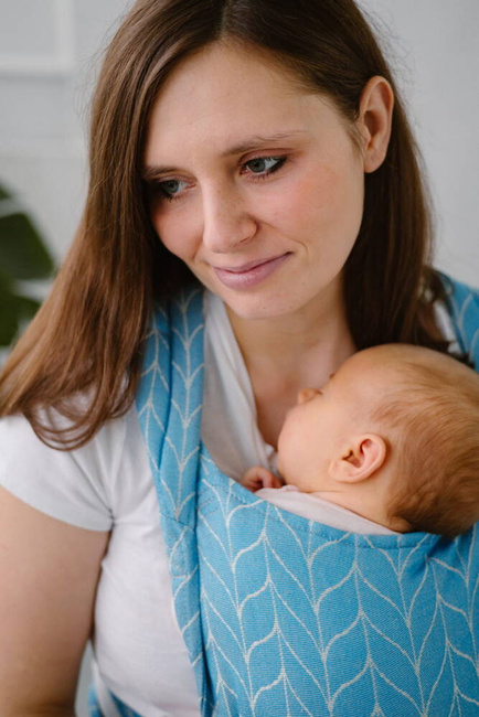 Nosidełko Kavka Handy Pro: Marina Braid (Cotton/Linen/Bamboo)