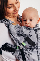 Lenny Lamb Baby carrier: LennyUpGrade: Time (with skull)