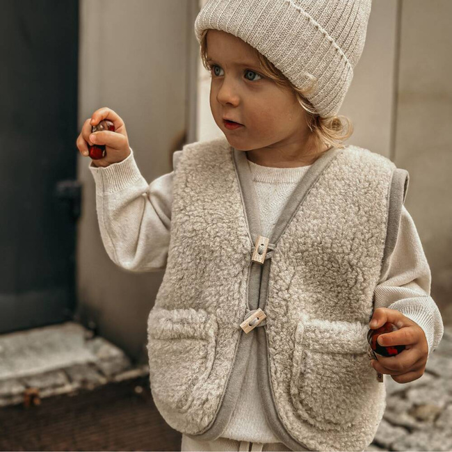 Zaffiro - 100% Wool Vest – Baranek Wool