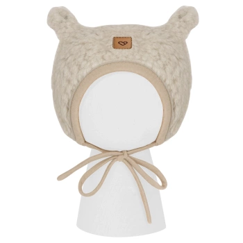 Zaffiro - Violet Hat 100% Wool – Lamb M (6-12m) Beige