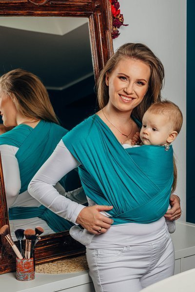 Woven wrap LennyLamb - Smoky - Honey