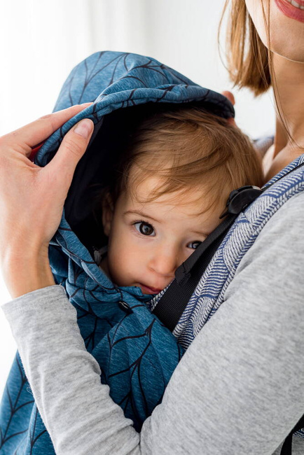 Osłonka na nosidło Kavka - 2w1 Petrol Braid