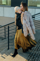 Nosidełko LennyLamb LennyUpGrade - Pawi Ogon - Pitch Black