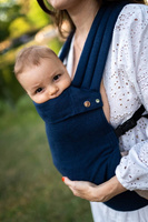 Nosidełko regulowane Qusy - Linen Navy