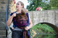 Chusta tkana Yaro Mirage Waffle Towel Havana Grad Black