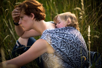 Chusta kółkowa/Ring Sling EverySlings fLOVEr Dark