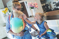 Chusta tkana Little Frog Piaskowy Ammolit