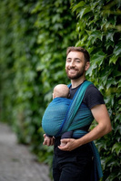 Chusta tkana EverySlings - Babyheart Mulberry