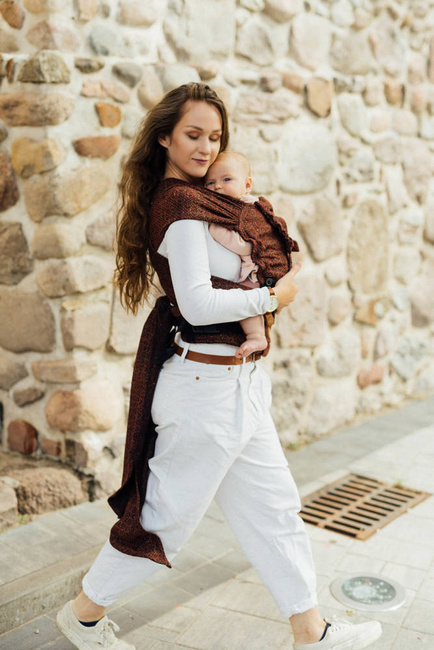 Nosidło hybrydowe LennyLamb - Big Love Auburn