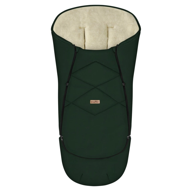 Zaffiro - Nordico EverGrow Wool Sleeping Bag Bottle Green