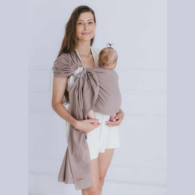Zaffiro Ring Sling Hug Me - Roma: Latte