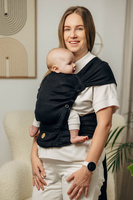 Nosidło hybrydowe LennyLamb - Jodełka Czarny Heban