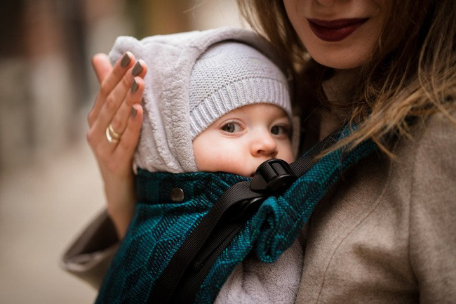 Baby carrier Kavka Multi-age baltic shade